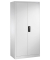 Stahlschrank 08921-00 S10104 lichtgrau 93,0 x 50,0 x 195,0 cm, aufgebaut